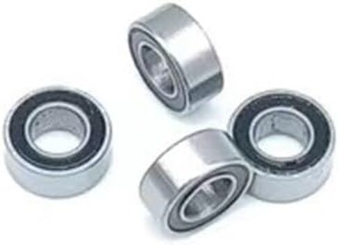 10pcs MR115-2RS Ball Bearing Steel Double-Shielded Miniature Ball Bearings 5x11x4mm in Saudi Arabia