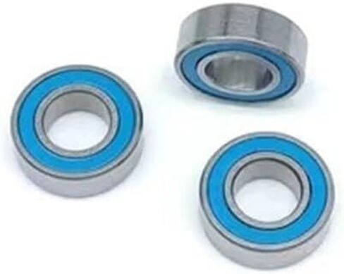10pcs MR115-2RS Ball Bearing Steel Double-Shielded Miniature Ball Bearings 5x11x4mm in Saudi Arabia