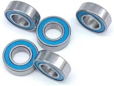 10pcs MR115-2RS Ball Bearing Steel Double-Shielded Miniature Ball Bearings 5x11x4mm in Saudi Arabia