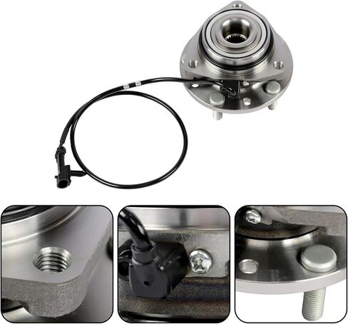 WFLNHB Front Wheel Bearings Hub 4WD 513124 Replacement for GMC Sonoma 1997-2004 Replacement for Isuzu Hombre 1998-2000 in Saudi Arabia