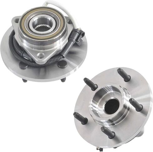 (Pair) DRIVESTAR 515004 4WD Front Wheel Hub & Bearing Assembly for Ford Expedition 4WD 1997-2000, 1998-2000 LINCOLN Navigator (4x4 w/ABS 5 Lugs) in Saudi Arabia