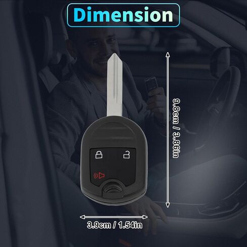 X AUTOHAUX CWTWB1U793 315 ميجا هرتز استبدال مفتاح ذكي عن بعد للدخول بدون مفتاح فوب لفورد F-150 F-250 F-350 سوبر ديوتي 2011-2016 لفورد إيدج 2011-2015 164-R8070 3 أزرار in Saudi Arabia