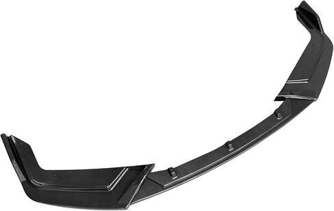 IKON MOTORSPORTS, Front Bumper Lip Compatible with 2017-2021 Honda Civic Hatchback & Si, IKON Style Gloss Black PP Front Lip Under Chin Spoiler Add On, 2018 2019 2020 in Saudi Arabia