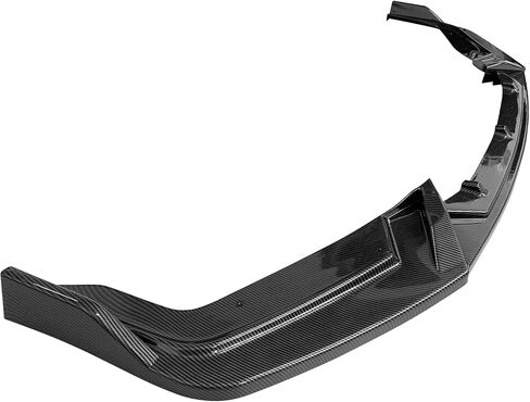 IKON MOTORSPORTS, Front Bumper Lip Compatible with 2017-2021 Honda Civic Hatchback & Si, IKON Style Gloss Black PP Front Lip Under Chin Spoiler Add On, 2018 2019 2020 in Saudi Arabia