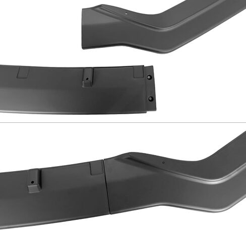 IKON MOTORSPORTS, Front Bumper Lip Compatible with 2018-2024 Infiniti Q50 Sport Models, Gloss Black PP 3PCS Add-On Front Lip Spoiler Splitter, 2019 2020 2021 in Saudi Arabia
