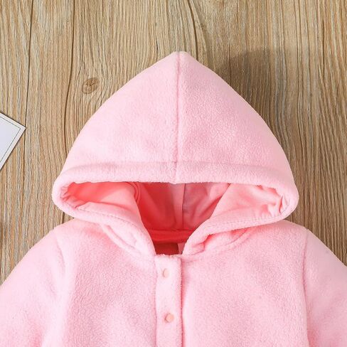 Baby Dinosaur Hooded Romper Newborn Dinosaur Costume Cute Fuzzy Warm Fall Winter Infant Halloween Jumpsuit in Saudi Arabia