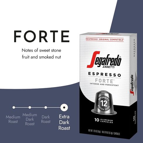 Segafredo Zanetti Espresso Capsules, Variety Pack, Compatible with Nespresso Original Machines, 40 Count Aluminum Pods (Pack of 1) in Saudi Arabia