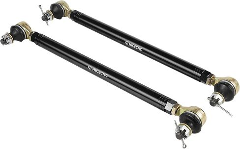 NICECNC Motorcycle Steering Tie Rod Compatible with Yamaha Banshee 350 YFZ350 1987-2006, Banshee 350 YFZ350SE Special Edition 2005 2006, Big Bear 350 YFM350U 1997-1999, See Fitments in Saudi Arabia