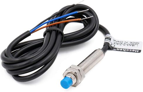 M8 Inductive Proximity Sensor Switch Non-Shield Type LJ8A3-2-Z/BX Detector 2mm 10-30VDC 200mA NPN Normally Open(NO) 3 Wire in Kuwait