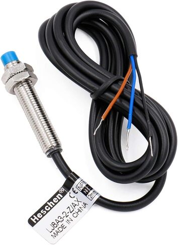 M8 Inductive Proximity Sensor Switch Non-Shield Type LJ8A3-2-Z/BX Detector 2mm 10-30VDC 200mA NPN Normally Open(NO) 3 Wire in Kuwait