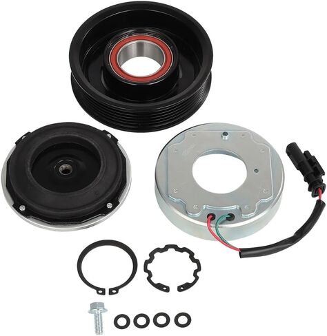 ECCPP A/C Compressor Clutch 2015-2023 Fit for GMC Sierra 2500 HD 3500 6.6L 2015-2023 Fit for Chevrolet Silverado 2500 3500 4500 5500 6500 HD 6.6L AC Clutch in Saudi Arabia