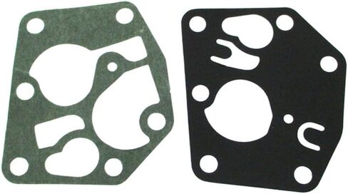TC-Motor Carburator Diaphragm Gasket Kit for Briggs & Stratton 495770 795083 5083H 5083K Craftsman SPM214686423 يناسب الموديلات 95900 96900 98900 9C900 10A900 Pulsa Prime Carburetors 3 Thru 3.75HP (2) in Saudi Arabia