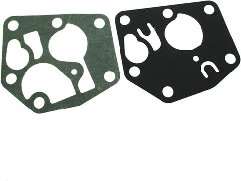 TC-Motor Carburator Diaphragm Gasket Kit for Briggs & Stratton 495770 795083 5083H 5083K Craftsman SPM214686423 يناسب الموديلات 95900 96900 98900 9C900 10A900 Pulsa Prime Carburetors 3 Thru 3.75HP (2) in Saudi Arabia