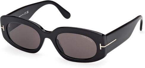 Tom Ford Cielle Smoke Oval Ladies Sunglasses FT1187 01A 52 in Saudi Arabia