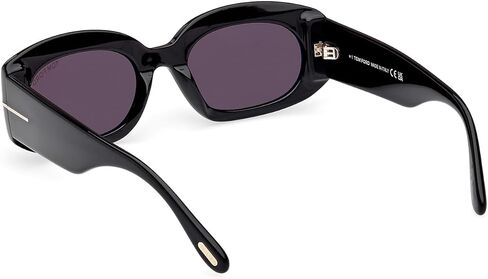 Tom Ford Cielle Smoke Oval Ladies Sunglasses FT1187 01A 52 in Saudi Arabia
