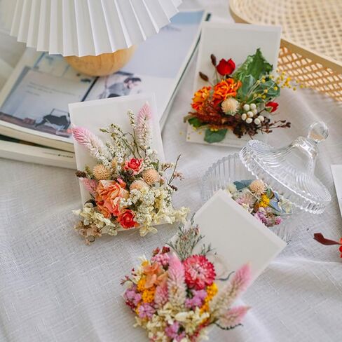 TooGet Dried Flowers 9 Bags Mixed Color Natural Real Dried Flowers Leaves for Crafts Colorful Mini Dry Wildflowers Plants for DIY Art Candle Resin, Jewelry Crafts, Weeding Home Decorations in Kuwait