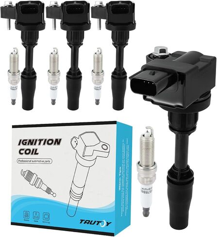 Set of 4 UF680 Ignition Coil Pack & Iridium Spark Plug (2.0L 2.5L) 2013-2022 For Buick Envision Regal,For Cadillac ATS CTS,For Chevy Camaro Colorado Impala Malibu,For GMC Acadia Canyon Terrain in Saudi Arabia