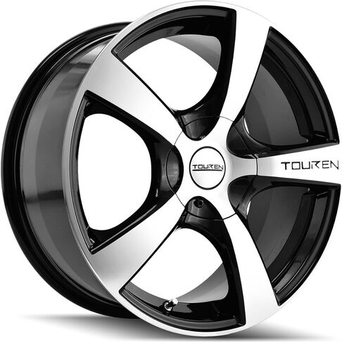 TR9 16x7، نمط الترباس: 5x110/115، الإزاحة: 42، وجه أسود/مشغول آليًا/شفاه آلي، مجموعة من 1 in Saudi Arabia