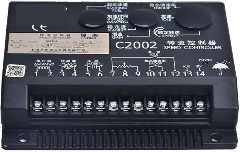 C2002 Governor Speed Controller For Diesel Generator DC Motor Intelligent Speed Control Panel Genset Parts in Saudi Arabia