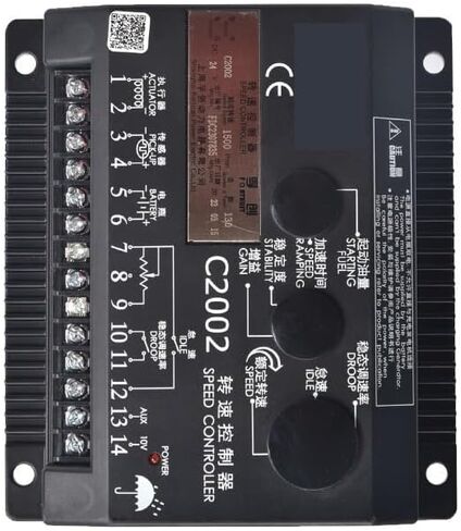 C2002 Governor Speed Controller For Diesel Generator DC Motor Intelligent Speed Control Panel Genset Parts in Saudi Arabia
