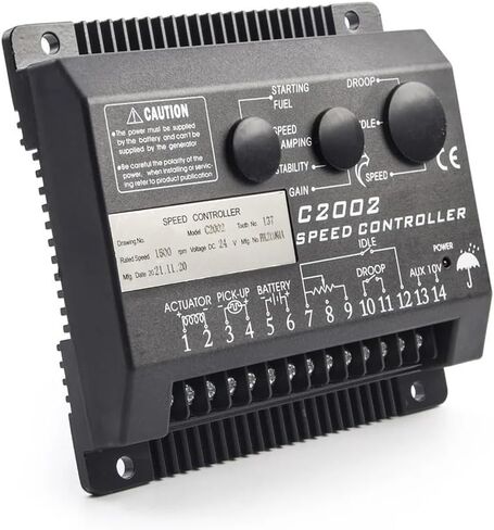 C2002 Governor Speed Controller For Diesel Generator DC Motor Intelligent Speed Control Panel Genset Parts in Saudi Arabia