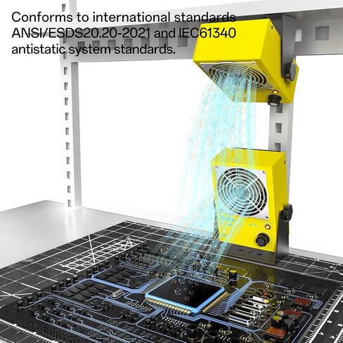 BK001 Ion Blower, Eliminate Static Electricity, Positive and Negative Charge Generator, Neutralization of Ions, Electronic Production and Maintenance of Anti-Static in Kuwait