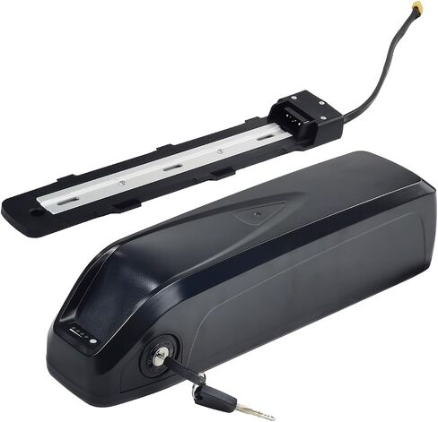 بطارية Ebike 48V 14Ah 672W حزمة بطارية خارجية للدراجة الكهربائية لـ RadExpand 5 Plus RadWagon RadRunner 2 RadWagon 4 5 RadPower قابلة للطي بطاريات الدراجة الإلكترونية مع قاعدة، شاحن (48v15Ah) in Kuwait