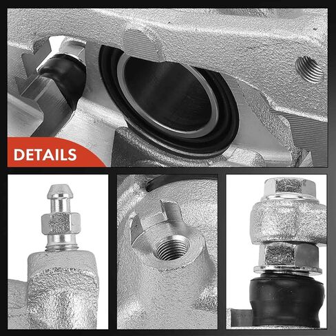 A-Premium Disc Brake Caliper Assembly with Bracket Compatible with Toyota Land Cruiser & Lexus LX470, 1998-1999, 4.7L - Rear Right Passenger Side in Saudi Arabia