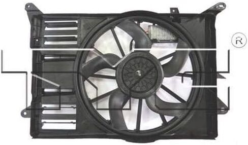 Go-Parts - مجموعة مروحة تبريد الرادياتير لسيارة Ford Edge 2012-2014، محرك 2.0L L4، CT4Z8C607C، بديل in Saudi Arabia