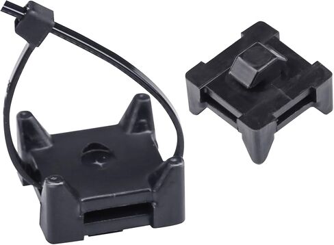 10 Pieces Plastic Cable Zip Tie Mounting Block, Cable Base Fixture, Wire Clips, Management Fastener for 45 Series Aluminum T-Slot Extruded Profiles in Saudi Arabia