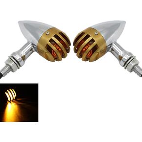 FATECIM 2 قطعة دراجة نارية LED بدوره إشارات المؤشر زعانف الشواية العنبر ضوء رصاصة دراجة نارية الوامض العالمي لهارلي ديفيدسون هوندا ياماها سوزوكي كاواساكي هارلي دوكاتي BMW انتصار هيوسونغ in Kuwait