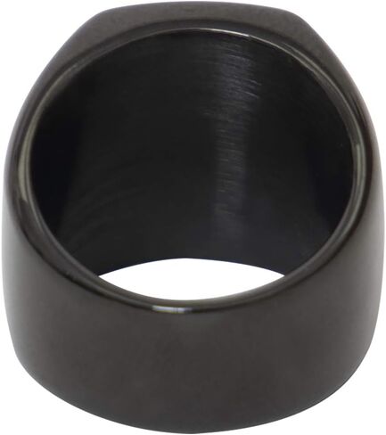 Rothco Stainless Steel USMC Eagle, Globe and Anchor Ring - Black in Saudi Arabia