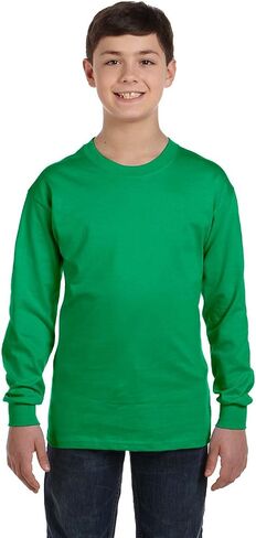 Gildan Heavy Cotton Youth Long-Sleeve T-Shirt in Saudi Arabia