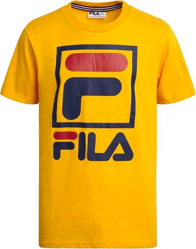 Fila Boys Athletic Shirts - Performance Crewneck Boys Dry Fit Shirts - Active Short Sleeve Graphic Tees (Sizes 8-20) in Saudi Arabia