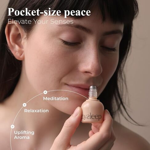 Korean Ginseng Essential Aroma Oil Roll On - Premium Oil & Bottle, Therapeutic Reduces Stress, Therapeutic Grade Aromatherapy Oil 10ml/0.33fl.oz. in Saudi Arabia
