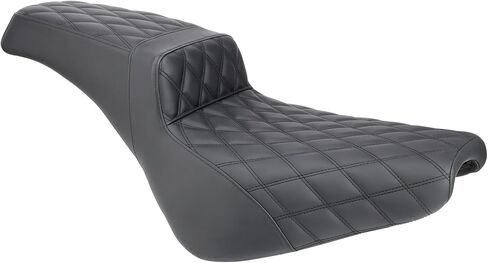 One Piece Driver & Passenger Seat Fit For Harley Softail Street Bob FXBB FXBBS 2018-2025 Softail Standard FXST 2020-2025 Heritage Classic FLHCS 114 2018-2024 (Black Stitching) in Kuwait