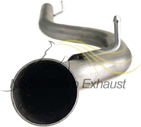 العادم الشمالي الشرقي | Stainless Steel - Exhaust Tail Pipe Compatible for Jeep Wrangler 1997-2006 4.0L 2.4L 2.5L - Includes Clamp | قطع غيار السيارات in Saudi Arabia