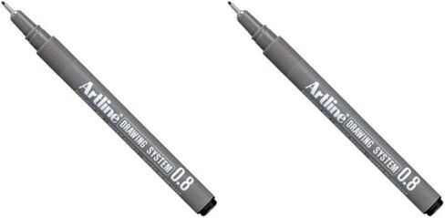 Artline drawing system pen - black 0.8 mm writing width in Kuwait