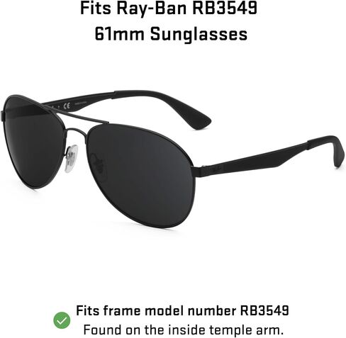 عدسات بديلة Revant لـ Ray-Ban RB3549 مقاس 61 مم in Saudi Arabia