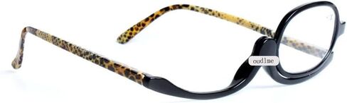 OREUDO Readers Magnifying Makeup Glasses Eye Make Up Spectacles Flip Down Lens Folding CosmeticReading Glass Eyeglasses in Saudi Arabia