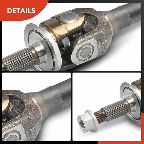 مجموعة عمود المحور A-Premium CV متوافقة مع Jeep Wrangler 2003-2006 2.4L 4.0L، محور Dana 44 شديد التحمل، جانب الركاب الأيمن الأمامي، استبدال # 5083666AB in Saudi Arabia