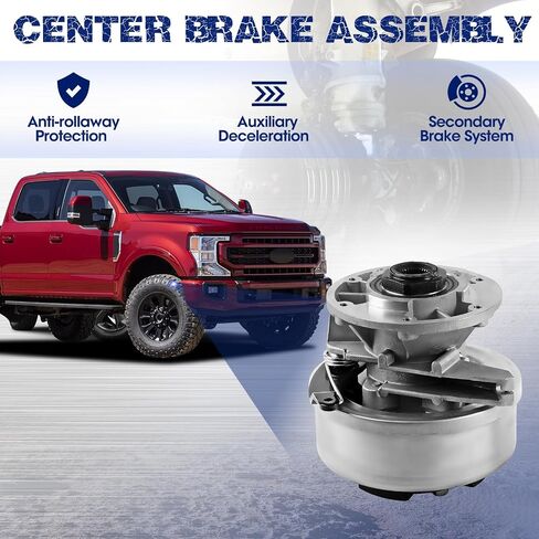 Driveshaft Center Brake Assembly, Fit for Ford E-450 Super Duty, E-550 Super Duty, F-350, F-450, OE 6C24-2598-AA, 6C2Z2598AA, 3C342598AB, 6C242598AA, 6051001056 in Saudi Arabia