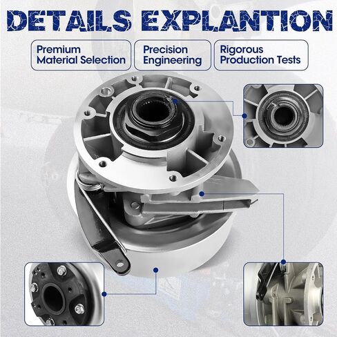 Driveshaft Center Brake Assembly, Fit for Ford E-450 Super Duty, E-550 Super Duty, F-350, F-450, OE 6C24-2598-AA, 6C2Z2598AA, 3C342598AB, 6C242598AA, 6051001056 in Saudi Arabia
