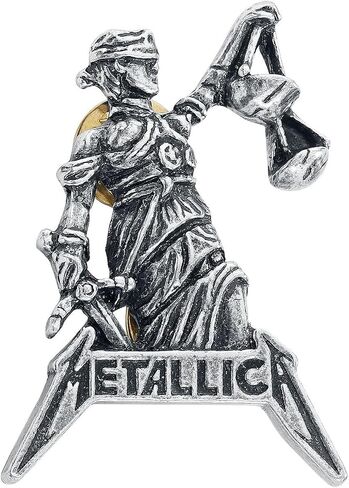 Alchemy Gothic England - Metallica: Justice for All Pin Badge in Saudi Arabia