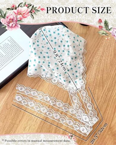Headband for Women, 2 Pack Red Plaid & Purple Plaid Country Scarf Headband Pastoral Style Hairband with Breath Comfortable Hair Band Travel in Kuwait