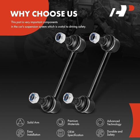 A-Premium 2 x Rear Sway Bar Links Stabilizer Bar Links, Compatible with Ford Transit Connect 2010 2011 2012 2013 in Saudi Arabia