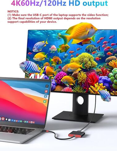 USB C TO HDMI/USBC HDMI/USB C إلى محول HDMI ، USB C HDMI مع شاحن PD 4K30 HZ HDMI إلى محول USBC ، USB C HUB Multiport AVENTERNALTER مع MACBOOK ، أجهزة الكمبيوتر المحمول ، (USBC HDMI 4K30) in Saudi Arabia
