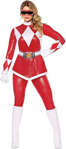 Spirit Halloween Mighty Morphing Power Rangers Adult Red Ranger Costume in Saudi Arabia