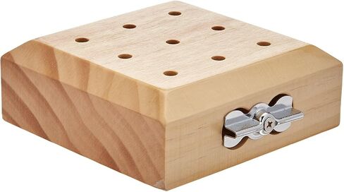 Jamar 9-Hole Wooden Pegboard, Peg Test and Pegs to Improve Fine Motor Coordination & Finger Dexterity, Hand exercise Test for Rehabilitation & Occupational Therapy to Improve Motor Skills in Saudi Arabia