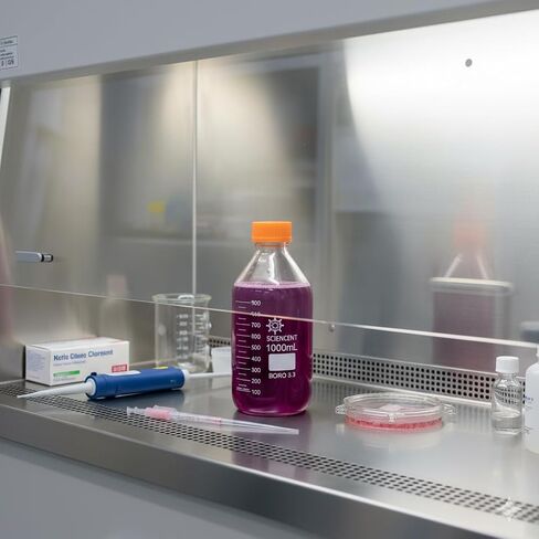زجاجة وسائط مقاومة للتسرب سعة 500 مل سميكة للغاية ومتدرجة مع غطاء لولبي GL45 زجاجة متينة سعة 500 مل in Saudi Arabia